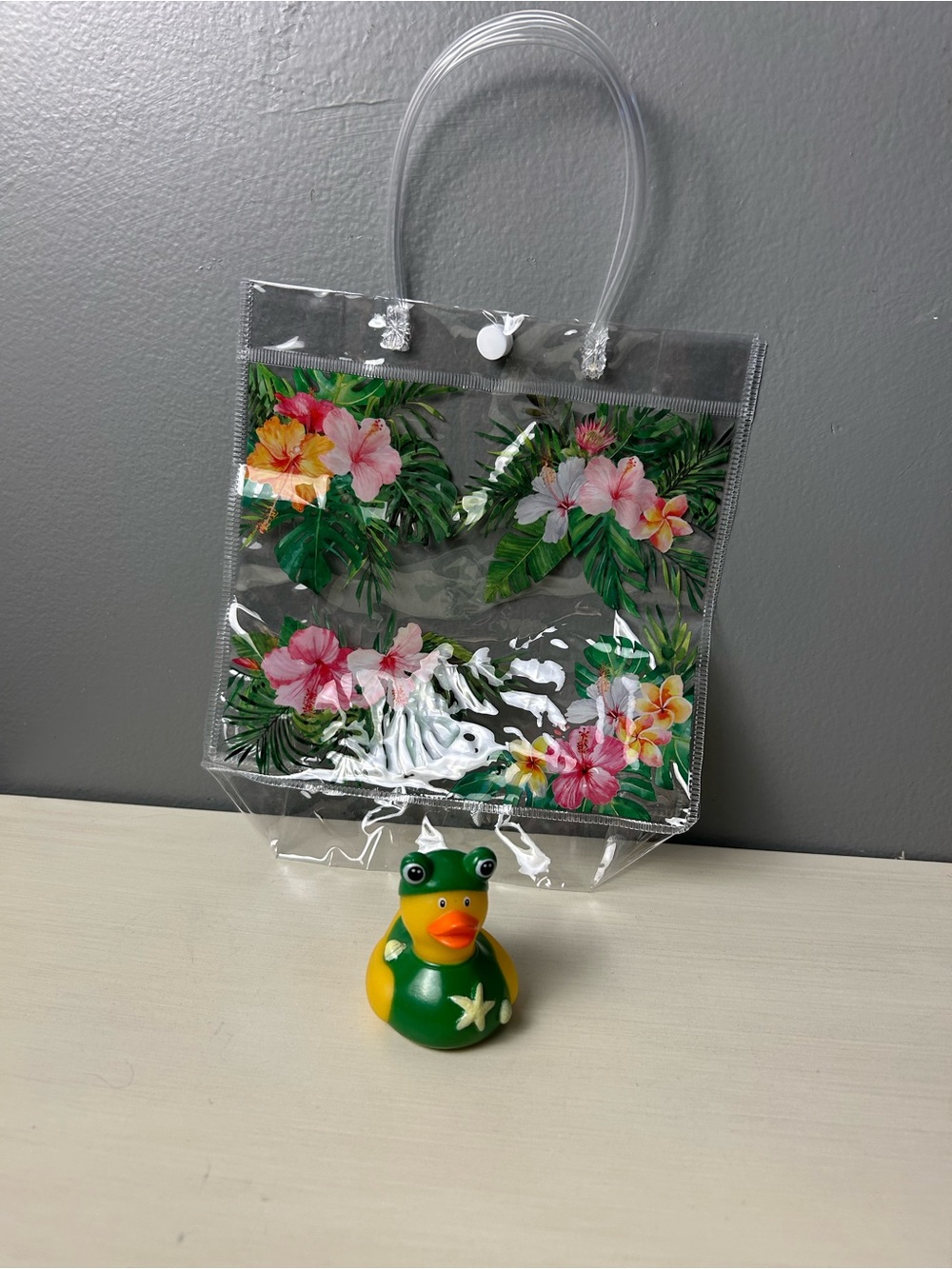 Choice of Duck & Clear Tropical Tote - Picture 13 of 15